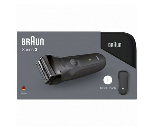 Braun Series 3 300s Rasoir à grille Tondeuse Noir