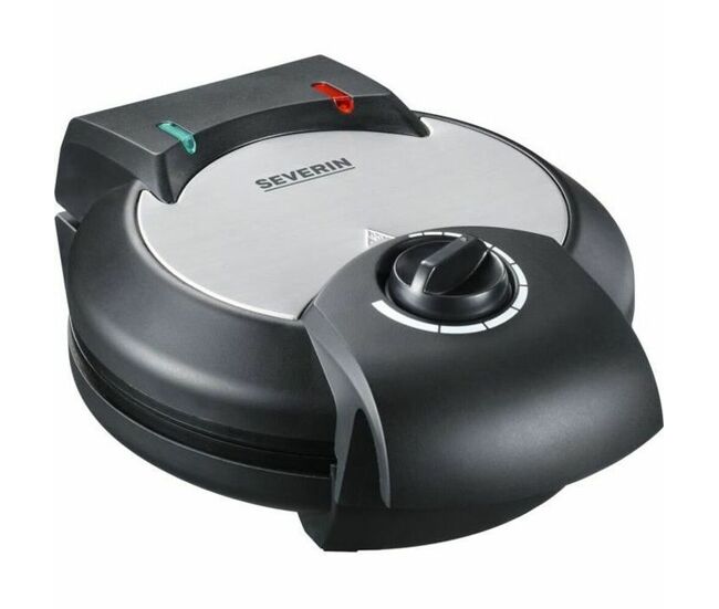 Machine à gaufres Severin WA 2103 1200W Noire/Argentée