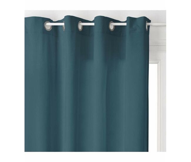 Cortina atmosphera lilou azul poliéster (140 x 260 cm)