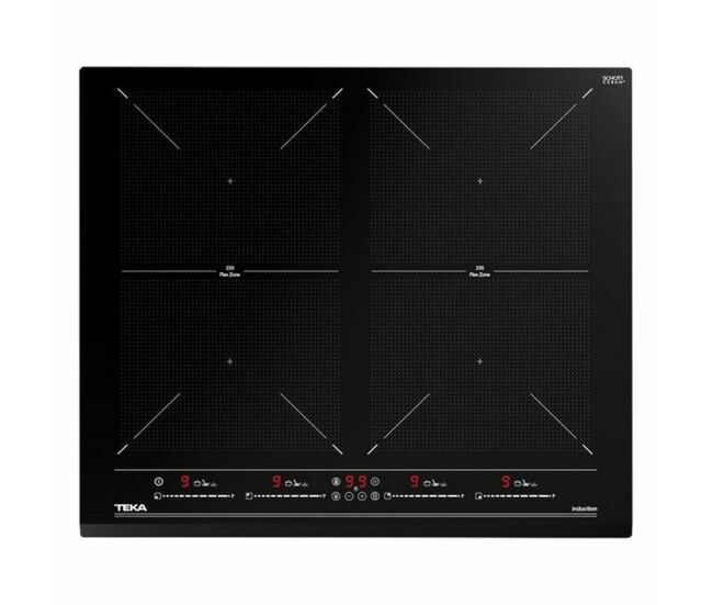 Placa de indução teka izf64600msp 60 cm noir (4 zonas de cozedura)