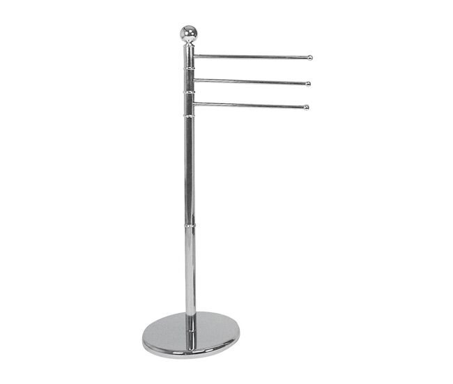 Toalheiro de pé wenko exclusive 90 x 48.5 x 28.5 cm prateado