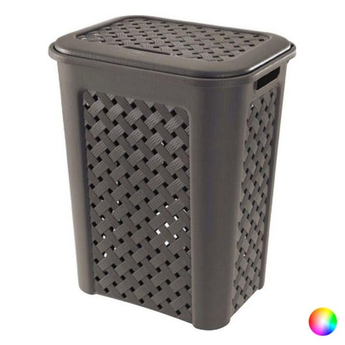 Cesto de roupa suja tontarelli 30 l (38 x 28 x 46 cm) castanho