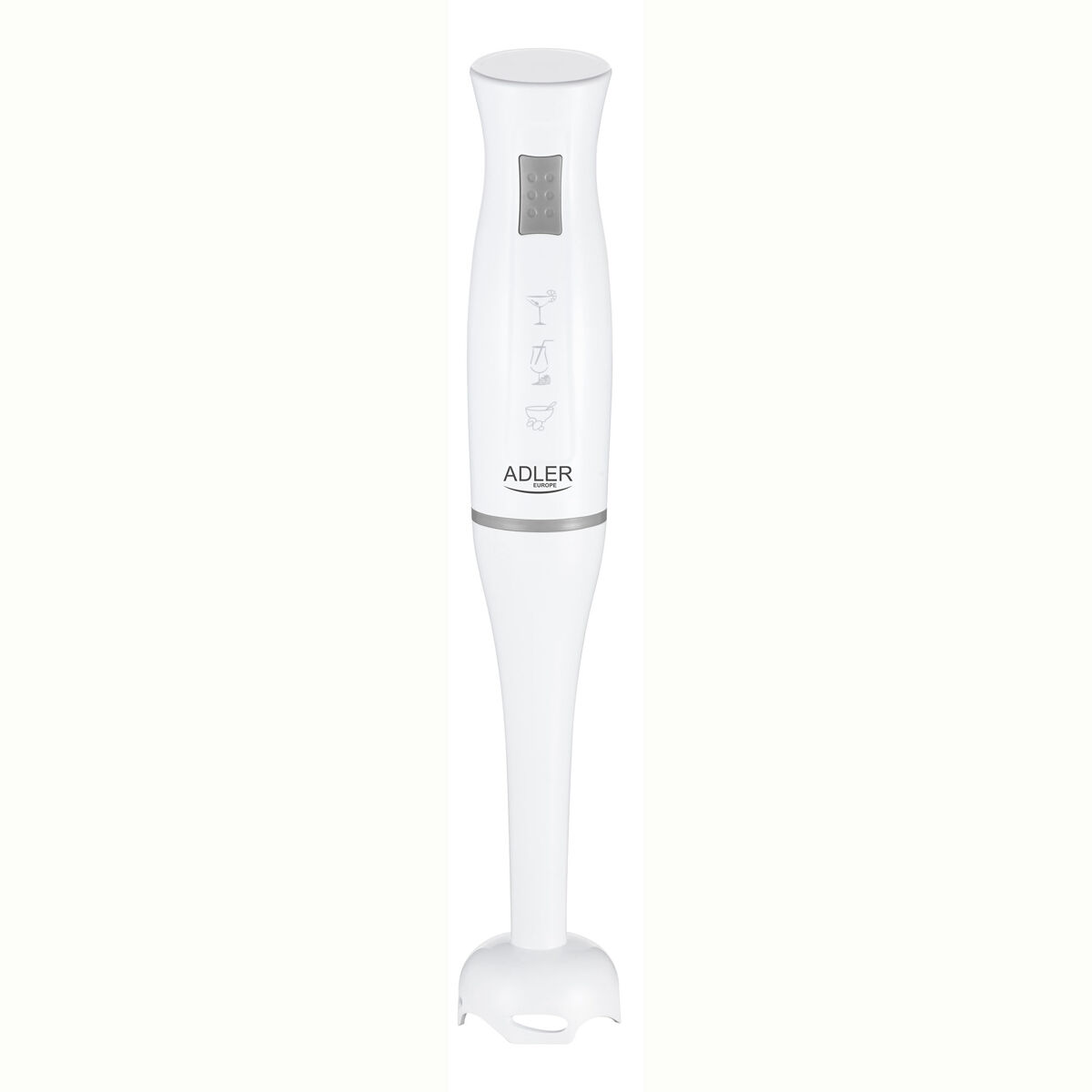 Adler ad4622 varinha, misturador stand destacável, lâminas aço inoxidável, 300, branco