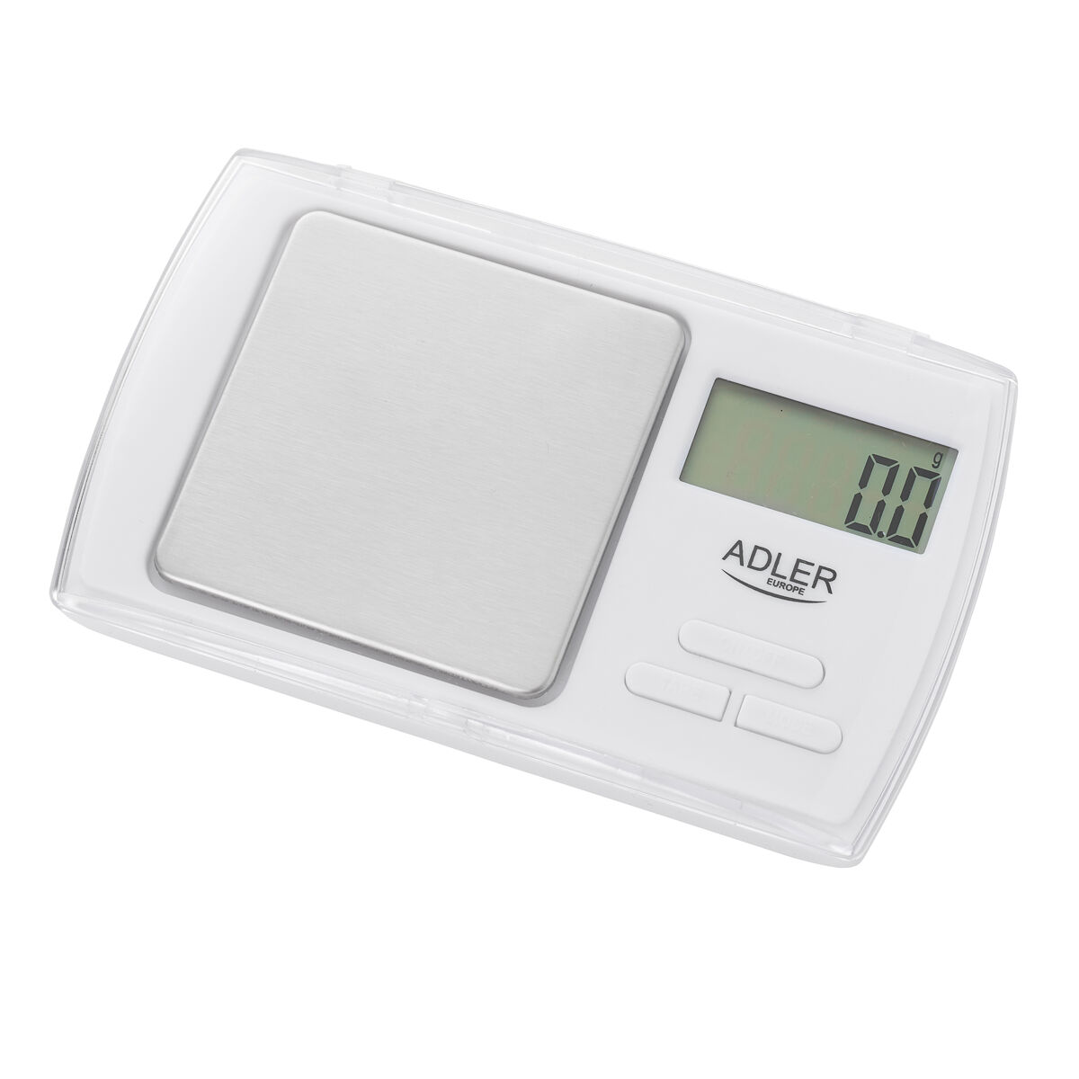 Adler ad 3161 balança de precisão eléctrica (500-0,01 g) balança alimentos, joalharia, pequena, , branco