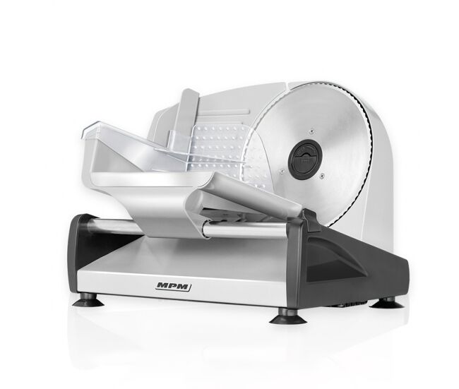 Mpm mkr-04m cortador en fatia de carnes, semi-profissional, espessura de corte ajustável, 150, prata