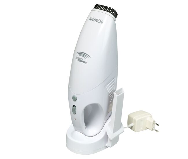 Bomann cb 967 aspirateur de mão sans fil, recarregável, sem saco, bateria, portable, 1400 , blanc