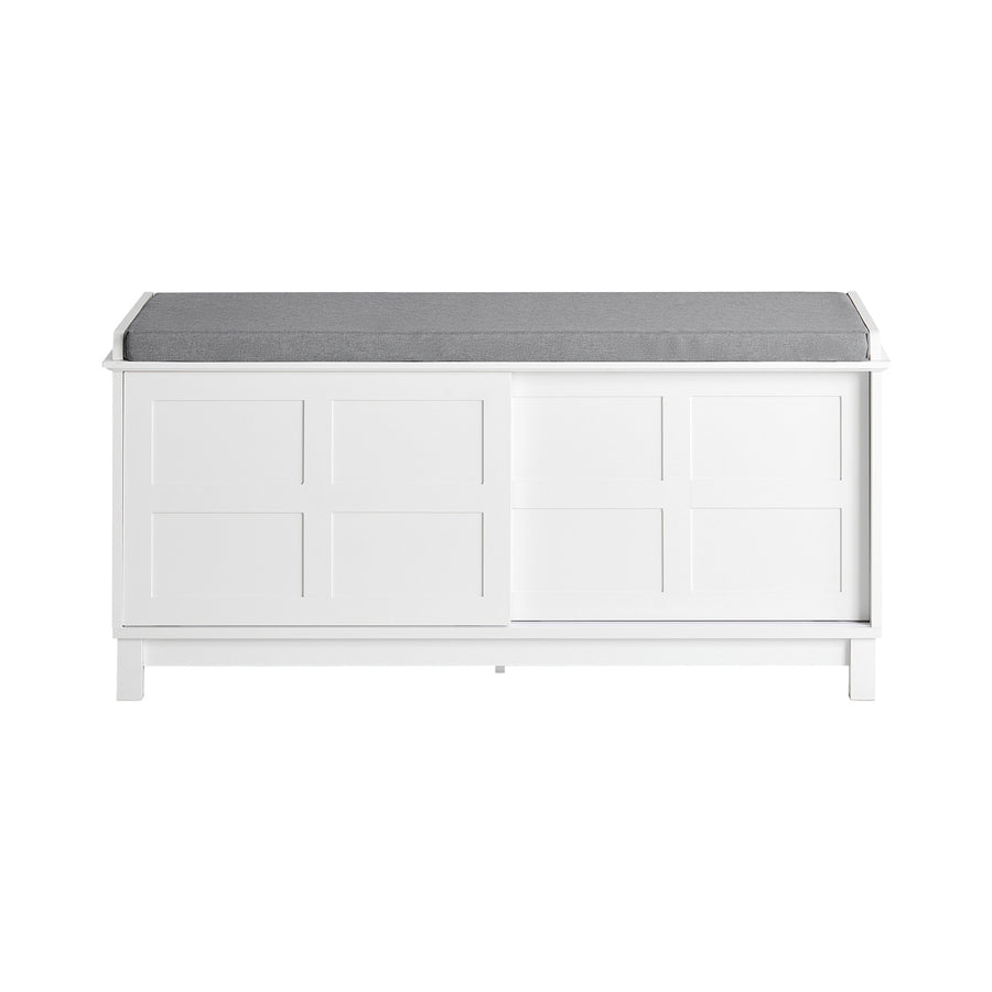Sapateira de bancada com 2 portas de correr FSR86-W SoBuy