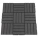 Estrados Quadrados PP Outsunny Estrados Quadrados PP Outsunny Preto