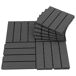 Estrados Quadrados PP Outsunny Estrados Quadrados PP Outsunny Preto