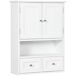 Armário de Parede MDF kleankin, casa - casa de banho 50 Armário de Parede MDF kleankin, casa - casa de banho 50 Branco