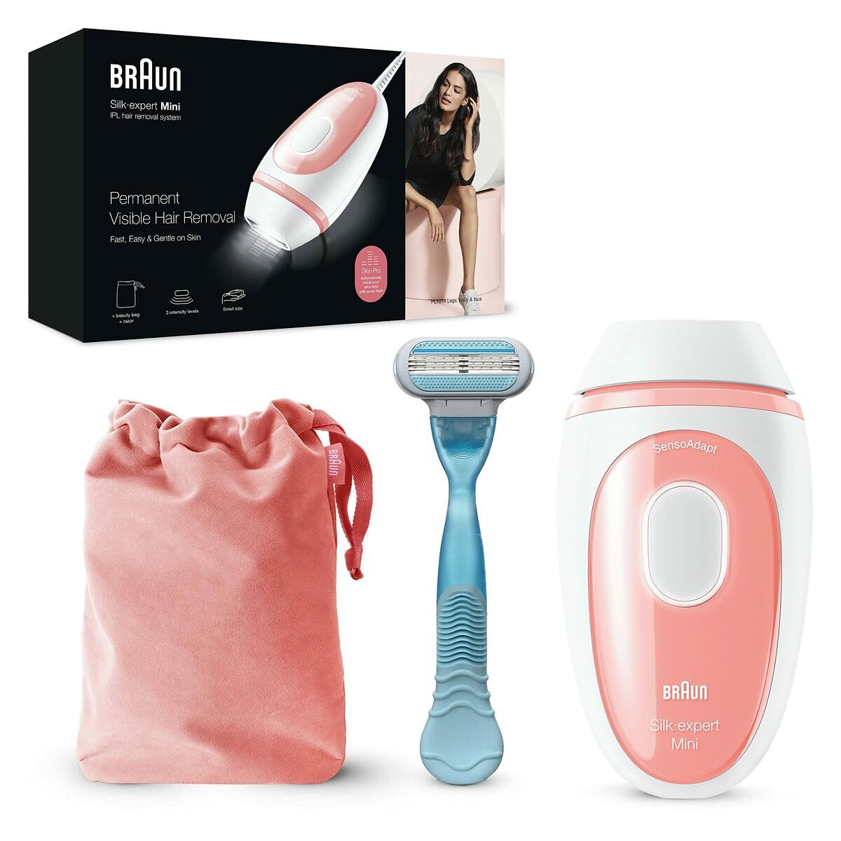 Braun Depiladora Elétrica Ipl Silk-Expert Mini Multicor