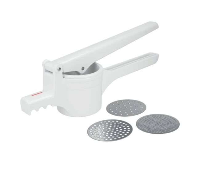 Esmagador de batatas metaltex acier inox 3 níveis (36 cm)