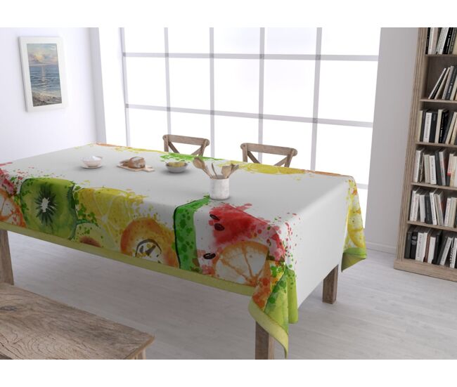 Toalha de mesa antimanchas mackay 150x200cm