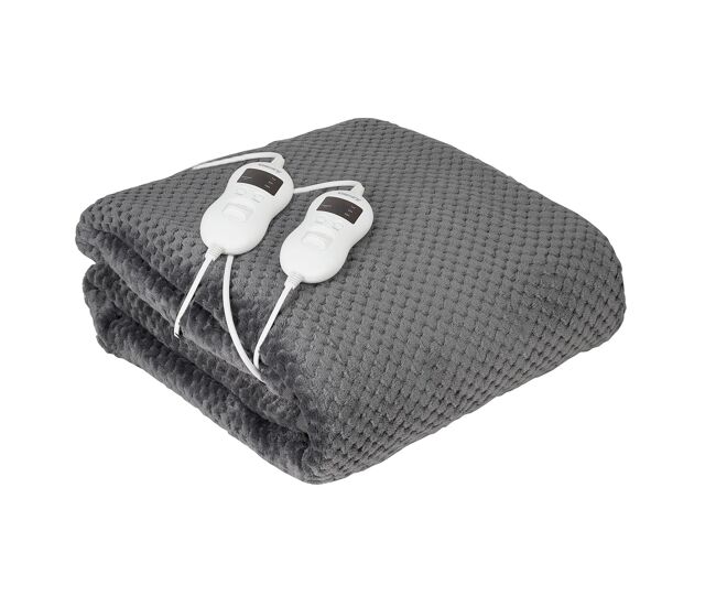 Camry cr 7417 aquecedor de camas 150 x 160cm, 8 níveis de temperatura, temporizador, 120, gris