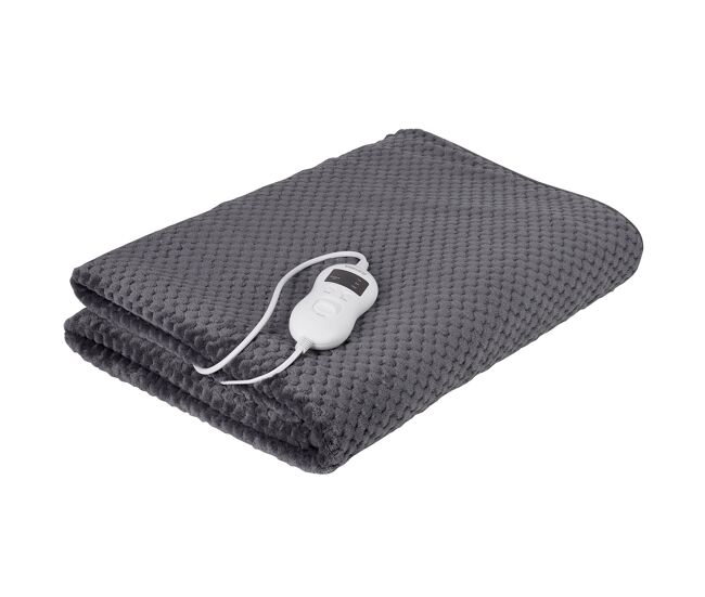 Camry cr 7416 aquecedor de camas 150 x 100cm, 5 níveis de temperatura, temporizador, 85, gris