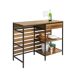 SoBuy Aparador de jantar com gaveta e 2 prateleiras FSB71-PF SoBuy Aparador de jantar com gaveta e 2 prateleiras FSB71-PF Natural