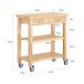Carrinho para servidor FKW24-N SoBuy Carrinho para servidor FKW24-N SoBuy Natural