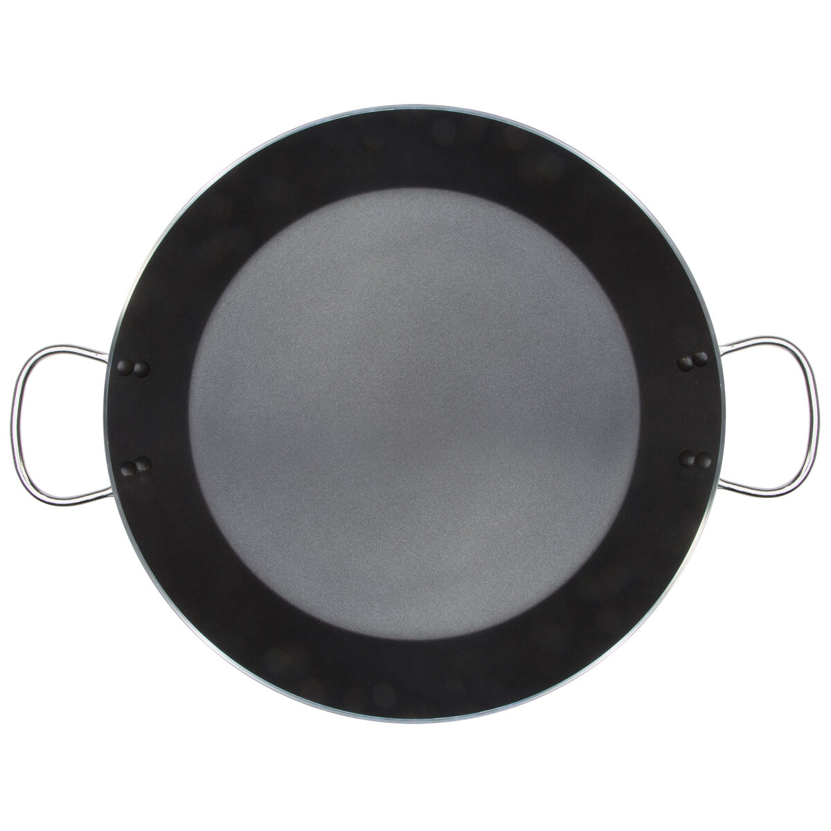 Wecook kratha paella panela indução, 42cm, anti-aderente ecológico pfoa-free alumínio prensado, vitrocerâmica, , preto