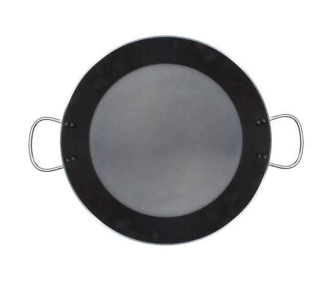 Wecook kratha paella panela indução, 42cm, anti-aderente ecológico pfoa-free alumínio prensado, vitrocerâmica, , preto