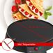 Máquina de Crepes Clatronic CM 3372 Máquina de Crepes Clatronic CM 3372 Preto
