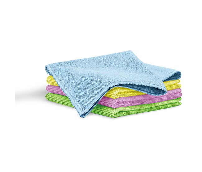 Blaumann at-3882 conjunto 4 toalhas de cozinha em microfibra, panos de secagem suave, absorventes, grandes xl, , multicolorido