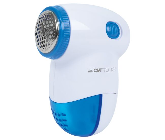 Clatronic tc 3758 tira borbotos lâminas de acier inox,tanque removível, baterias, , blanc bleu