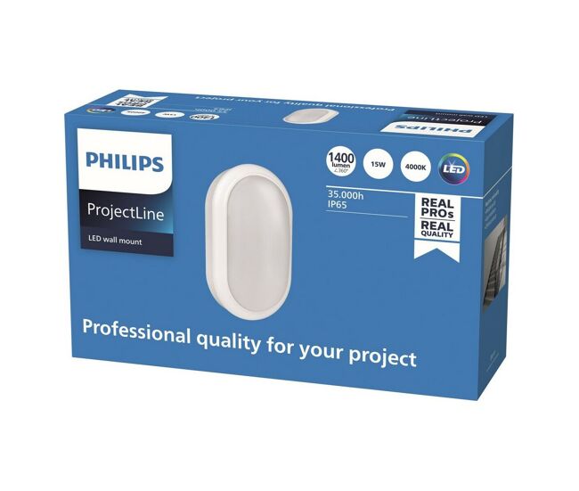 Luminária de parede philips project line 1400 lm