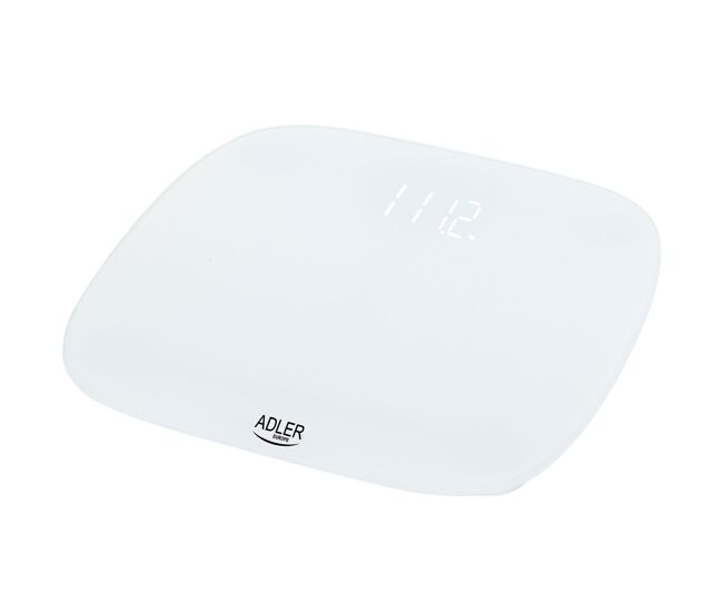 Adler ad8176 balança de casa de banho digital, alta precisão 180kg, visor led, desligar automático, , branco