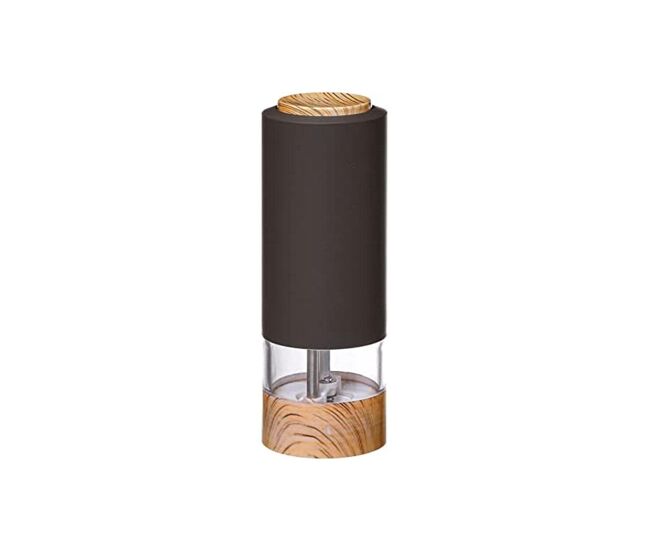 Moinho elétrico secret de gourmet noir kitchen moinho preto (22,3 cm)