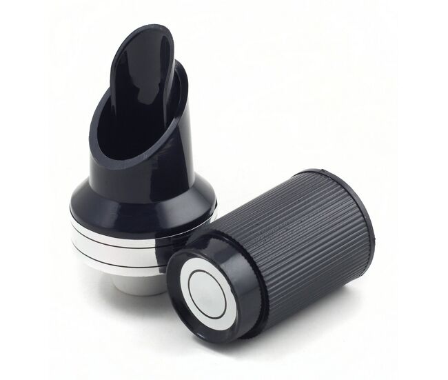 Bico para vinho metaltex com tampa