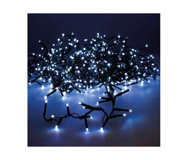 Grinalda de luzes led lumineo azul