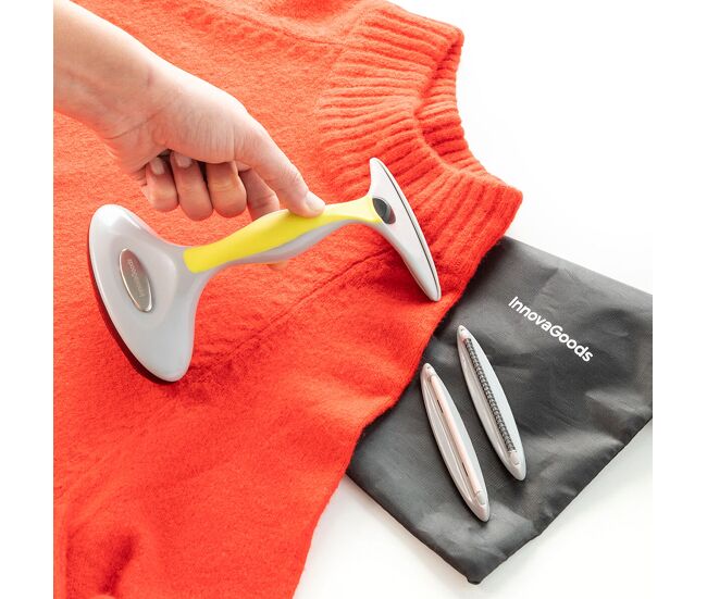 Escova para eliminar pelos com acessórios 4 em 1 blint innovagoods