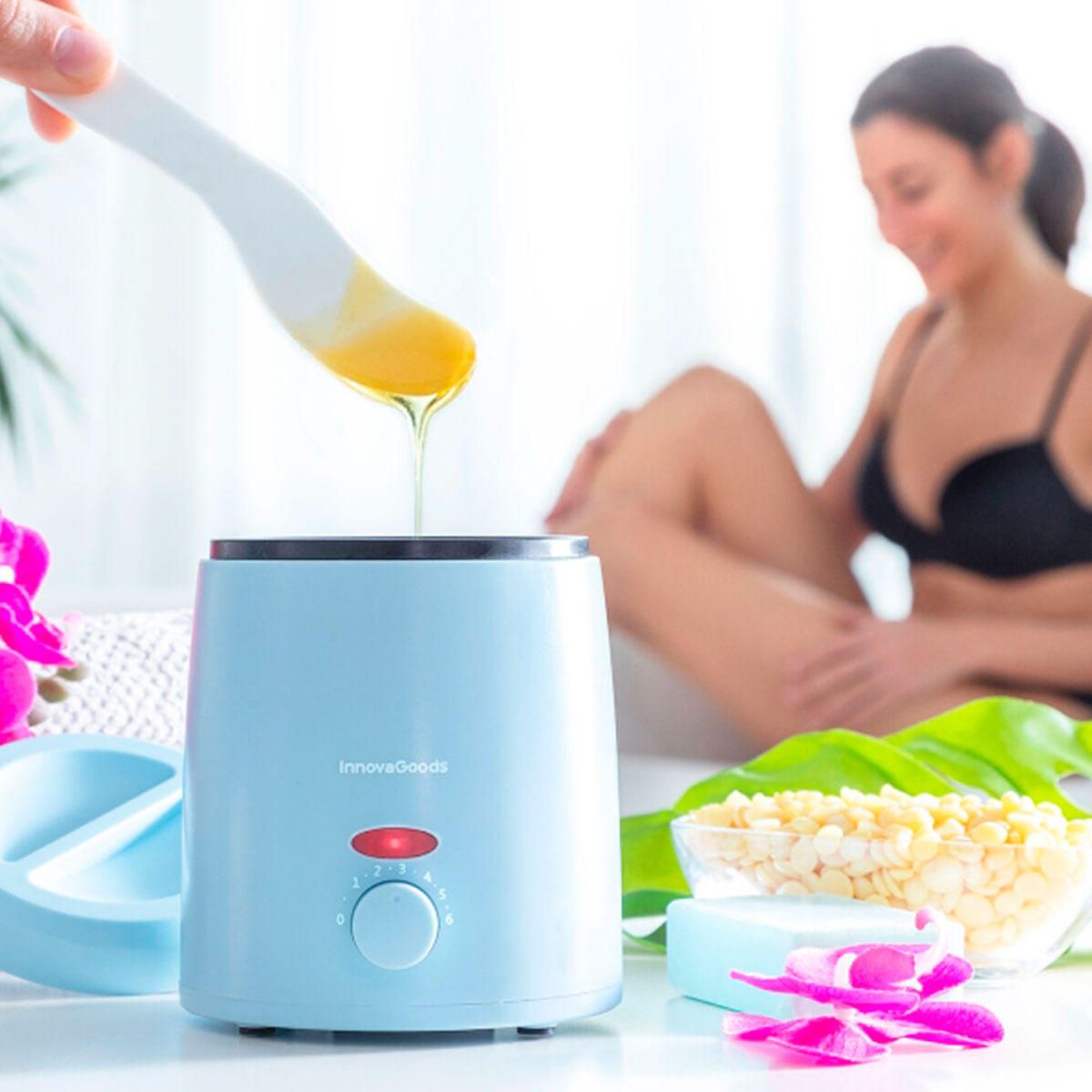 Aquecedor de cera para depilação warmex innovagoods