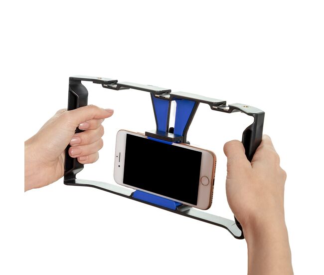 Suporte para smartphone com estabilizador manual stafect innovagoods