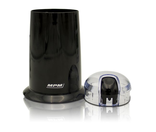 Mpm mmk-07/c moinho de café, sementes, especiarias e nozes, lâmina aço inoxidável, moagem: 40g/min, 140, preto