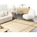 Beliani De tejido plano YELMEZ 160x230 Beliani De tejido plano YELMEZ 160x230 Bege