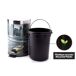 3L Garbage pode "Nova York" 3L Garbage pode "Nova York" Cinza