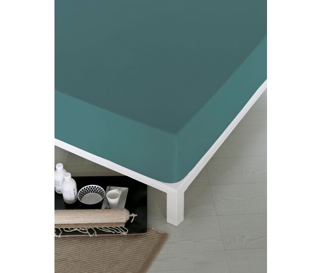 Lençol de cama de algodão simples com 144 fios 180x190/200 cm cama 180x190/200 cm