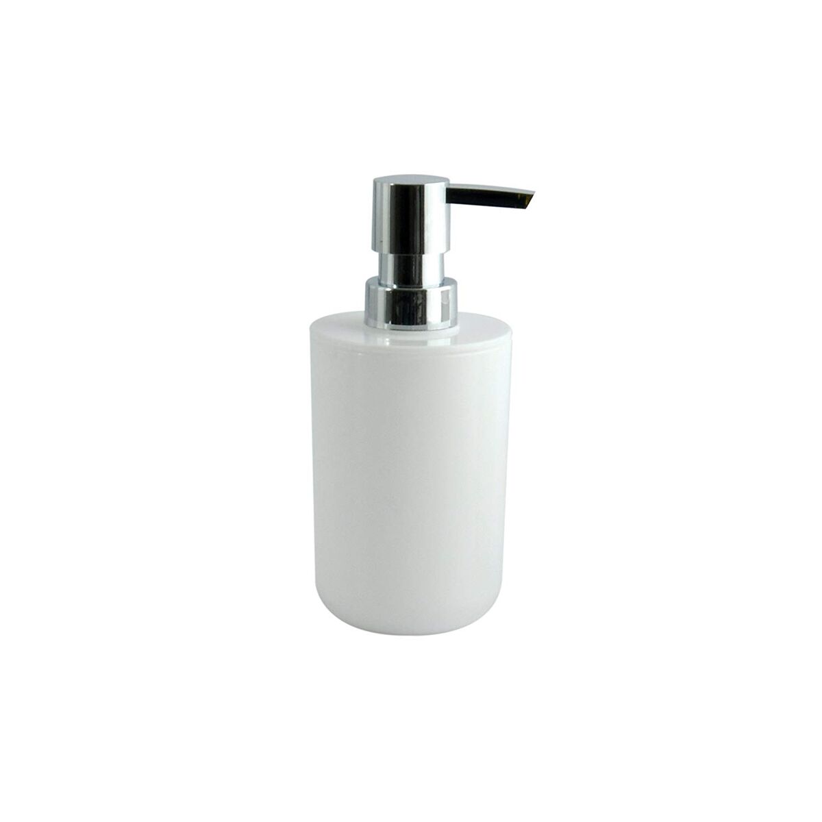 Saboneteira acrílica msv inagua em cor blanche 240 ml
