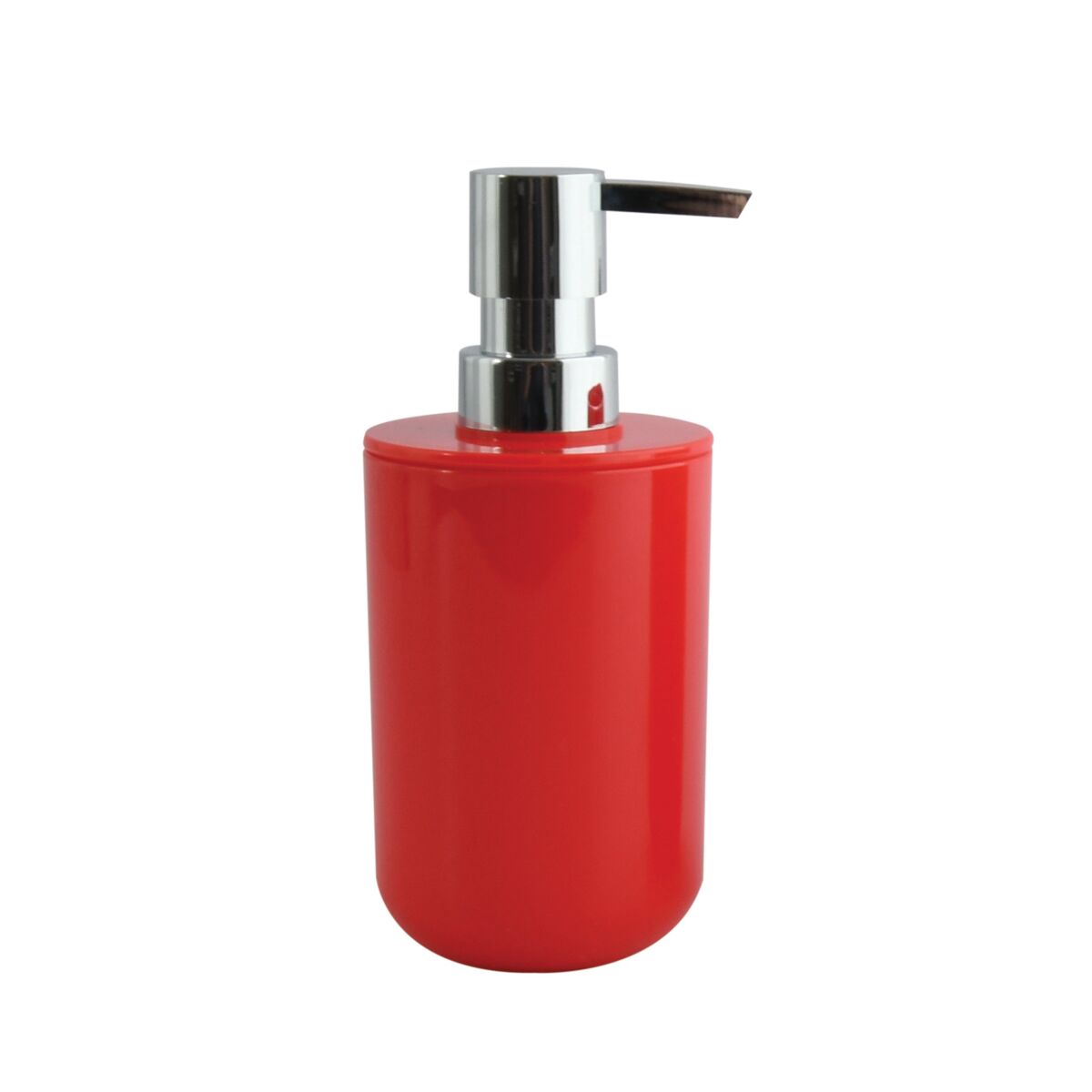 Saboneteira acrílica msv inagua em cor rouge 240 ml