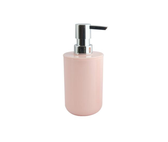 Saboneteira acrílica msv inagua em cor-de-rosa 240 ml