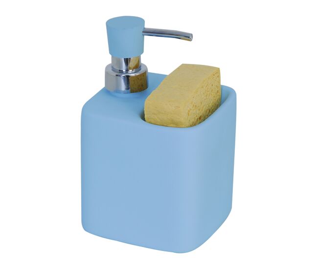 Distribuidor de sabão málaga msv bleu 9,5x9,5x15 cm