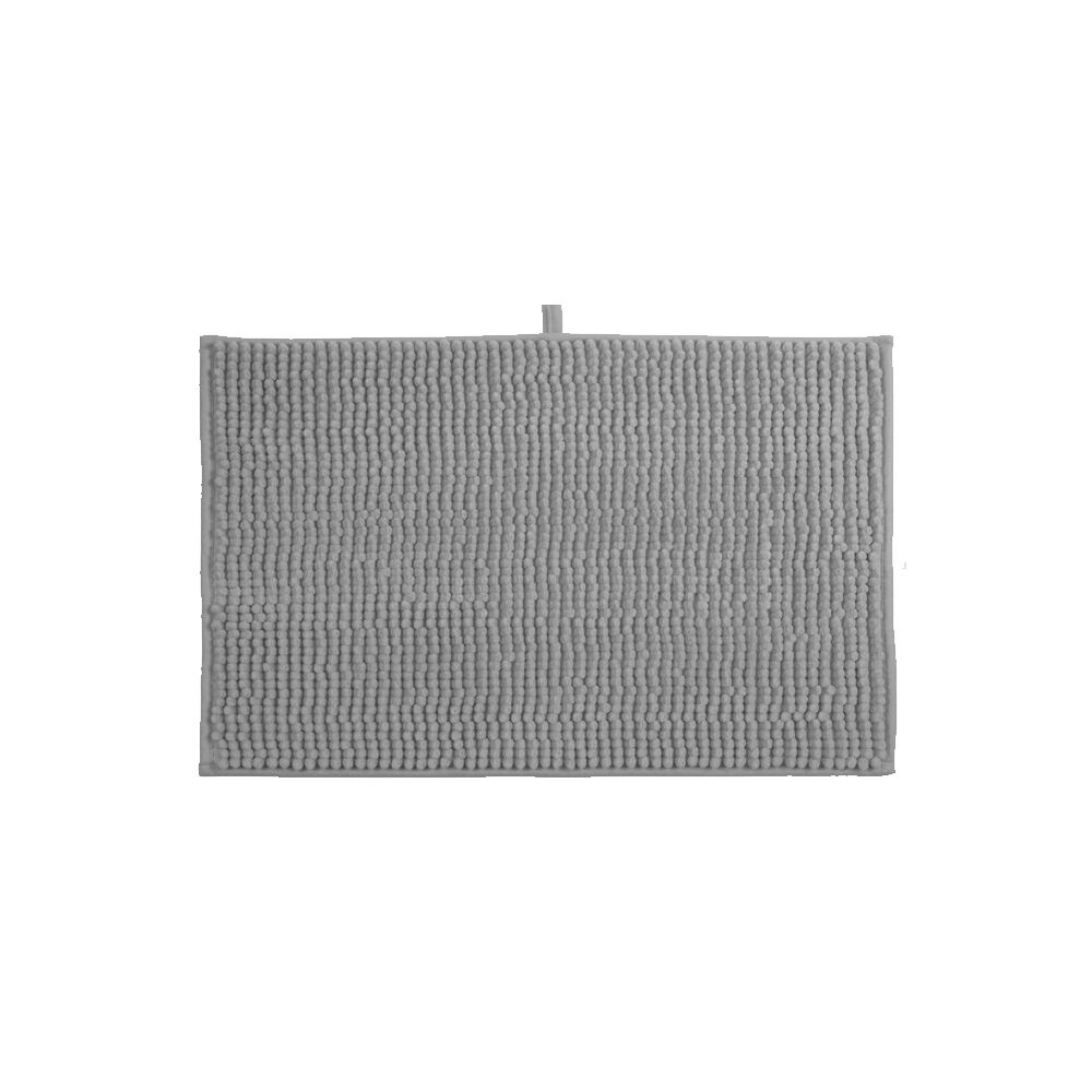 Tapete de casa de banho msv "chenille" 40 x 60 cm