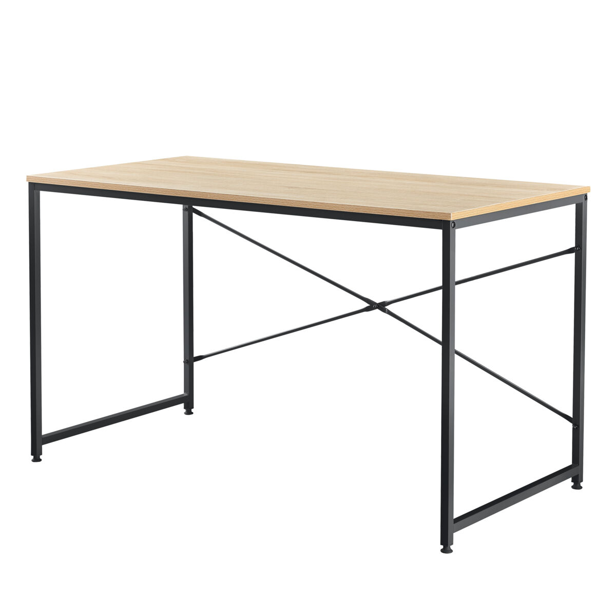 Mesa de secretária Røros em MDF e metal 120x60