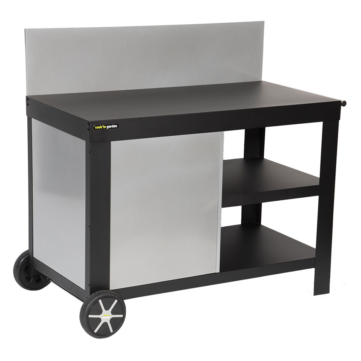 Cook'in garden - carrito negro para plancha nova