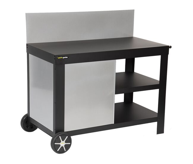 Cook'in garden - carrito negro para plancha nova