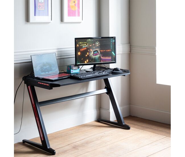 Mesa gaming con led lara