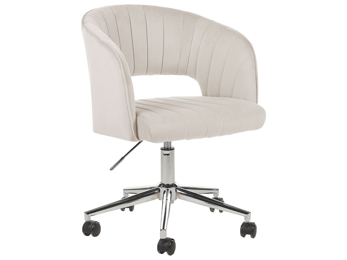 Cadeira de escritório KATONAH Beliani Bege