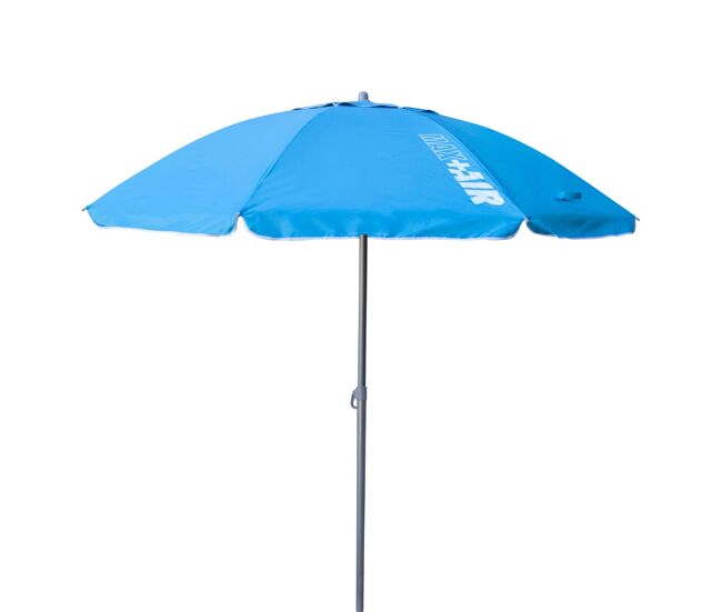 Aktive guarda-sol de praia anti-vento 8 varetas 200 cm azul