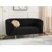 Beliani Sofá de 2 lugares Bouclé LOEN Beliani Sofá de 2 lugares Bouclé LOEN Preto